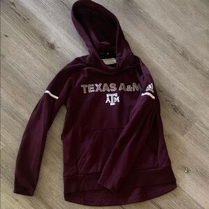 Adidas Maroon Texas A&M Hoodie